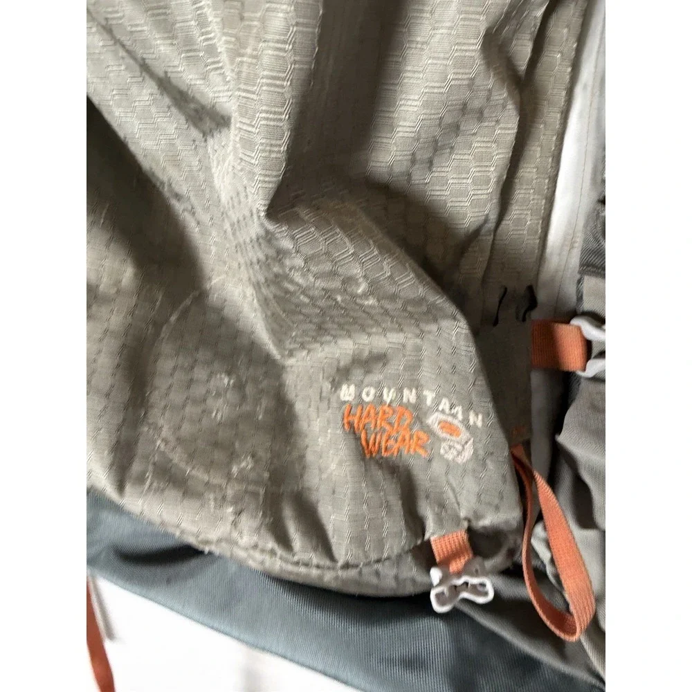 Mountain Hardwear Ozonic 50L Backpack Hiking Camping Pack Gray Orange